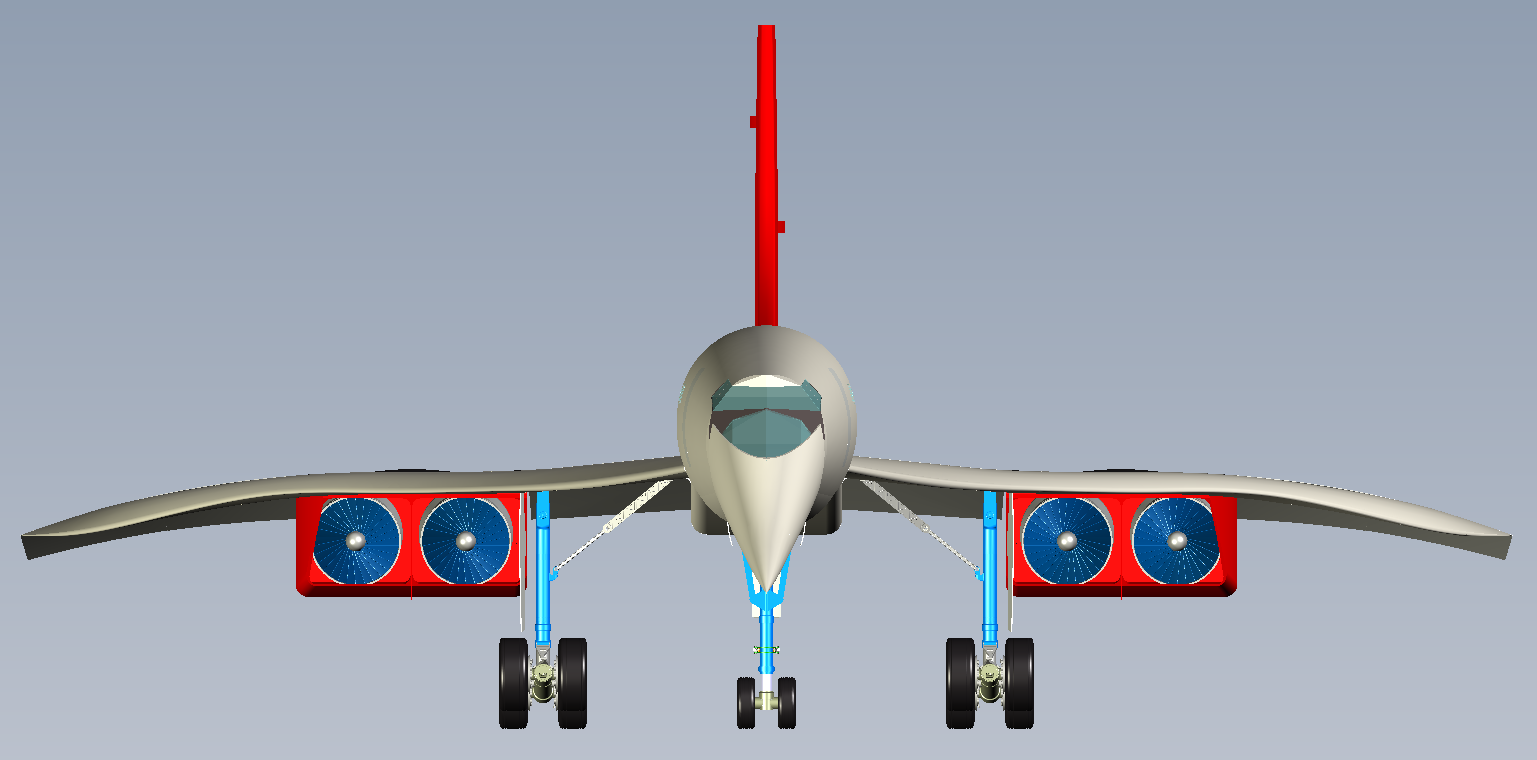 10--Concorde协和飞机模型3D图纸